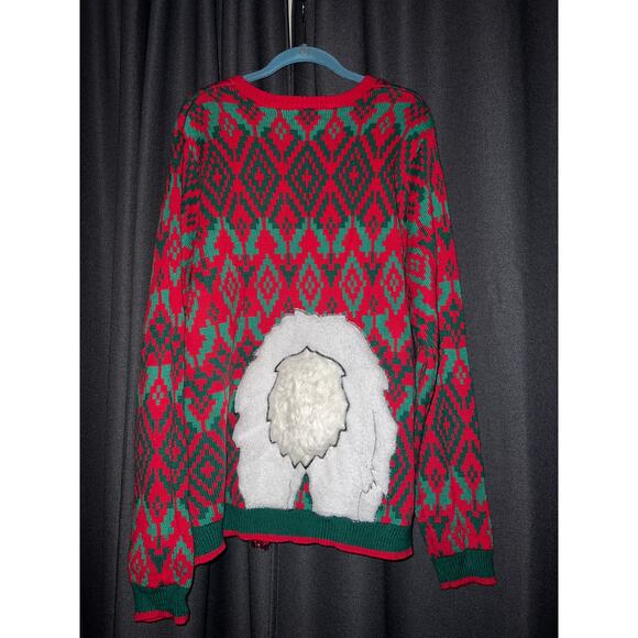 Ugly Christmas Sweater Xmas Size XL Llama - Picture 3 of 3